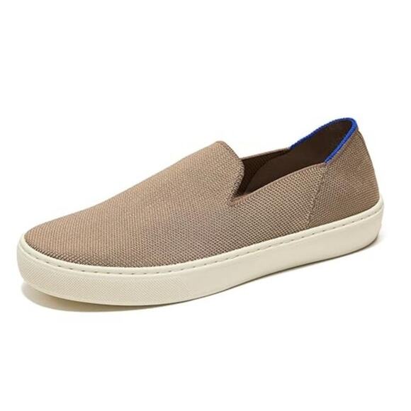 Rothy's The Original Slip On Sneaker in Latte Women's Size 7.5 - Picture 1 of 9